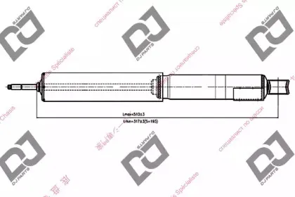 Амортизатор DJ PARTS купить